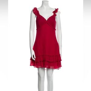 Cinq A Sept silk mini dress